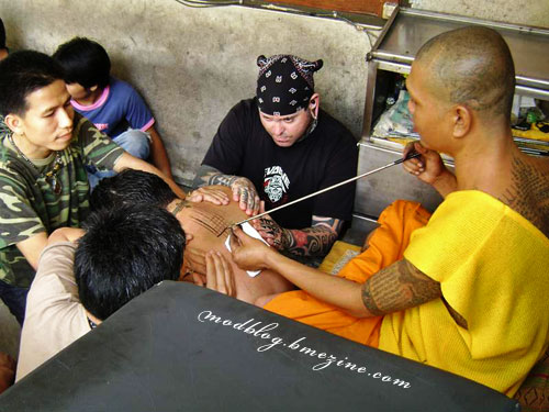 Hand Poked Tattoos From Thailand