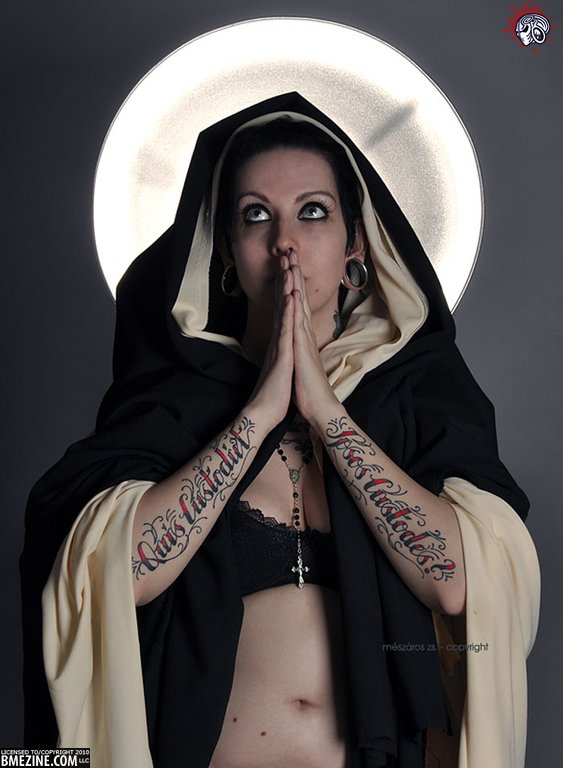 Get on your knees and pray